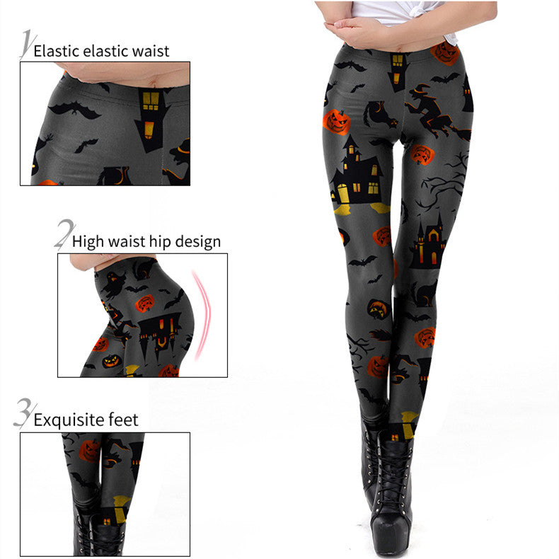 Women's Fashion Creative Printing Leggings