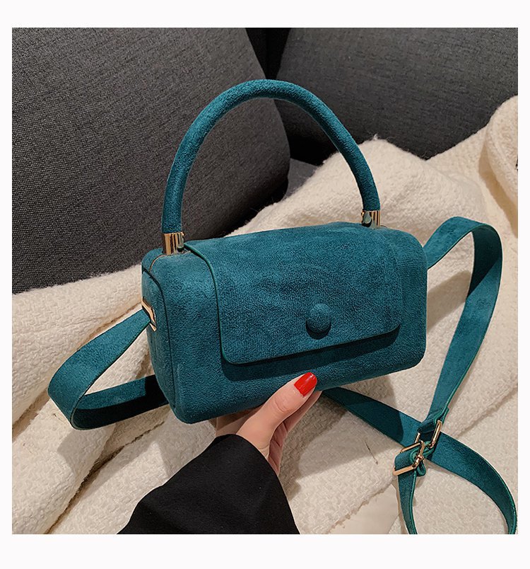 Women's New Popular Frosted One-shoulder Messenger Handbag