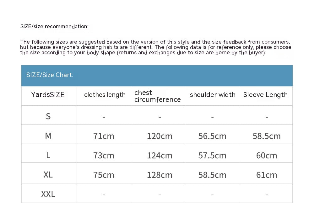 Loose Spring And Autumn Lapel Color Matching American Street Fashion Zipper Shirt