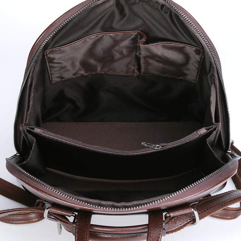 Wild PU leather backpack