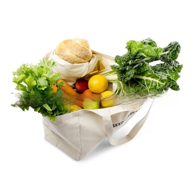 pocket Cotton Fruit And Vegetable Handbag