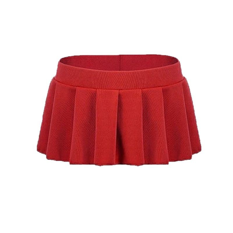 Kvinders Sexede Afslappede Plisserede Miniskirt