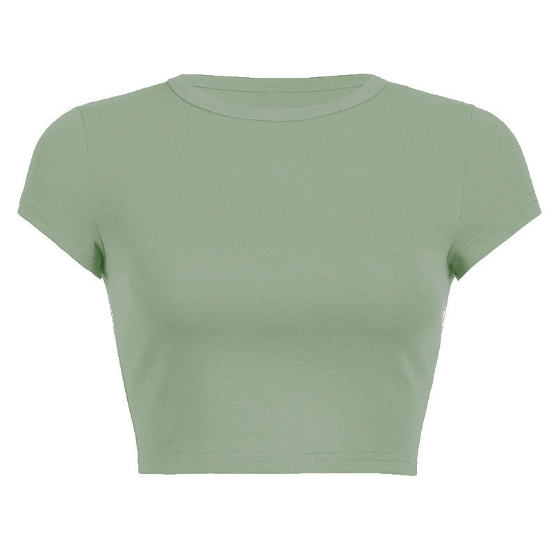 European And American DIY Summer Y2g Short-sleeved Women's T-shirt Hot Girl