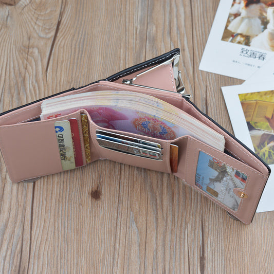 Fashion Vintage Ladies Mini Short Wallet