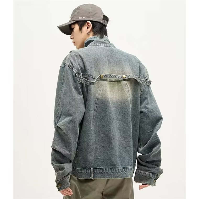 Men's Niche American Vintage Denim Jacket