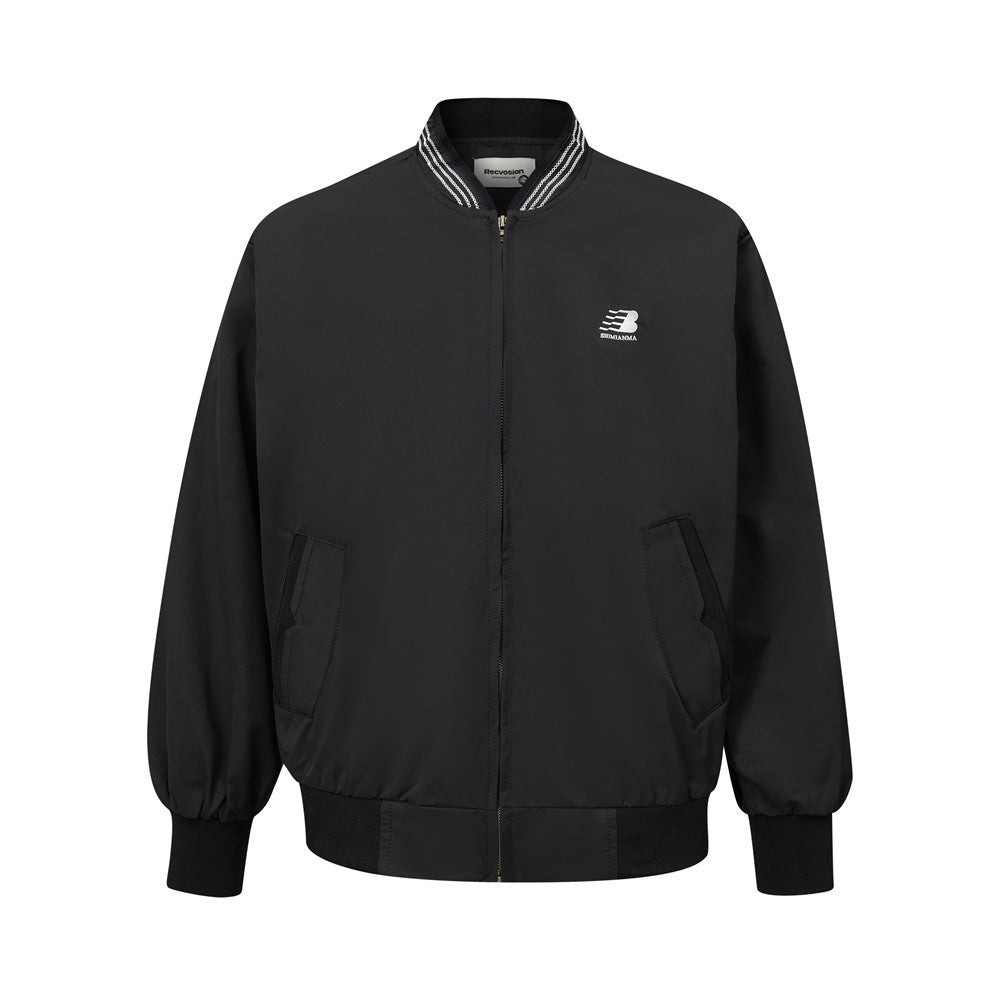 Loose Baseball Uniform Jacket Men's Spring And Autumn Long Sleeve
