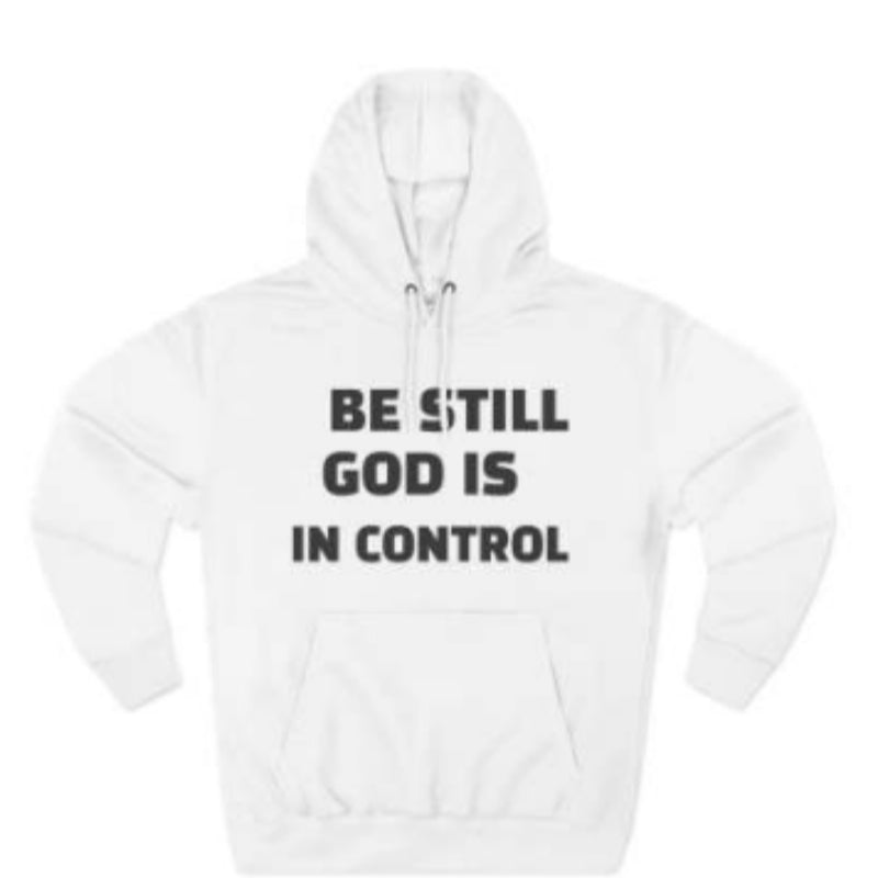 European And American Letter Print Hooded Sweatshirt