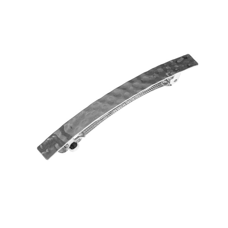 Japanese And Korean Fashion New Concave-convex Style Metal Spring Clip