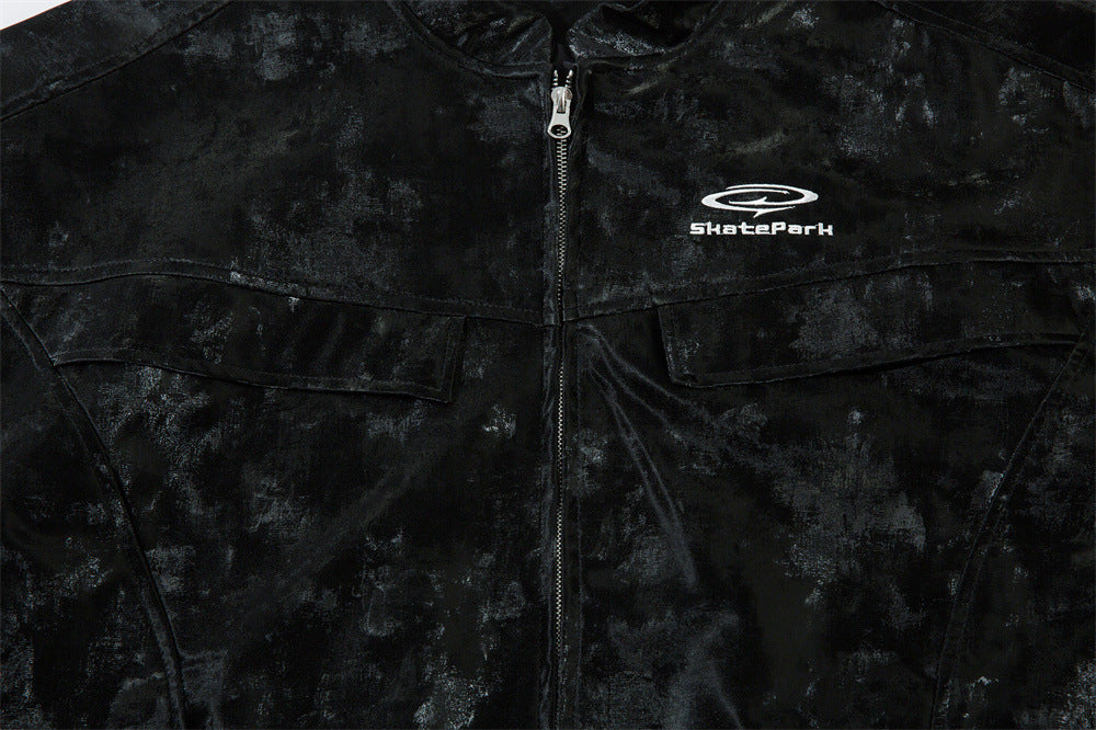 Punk Rock Loose Leather Coat Coat European And American