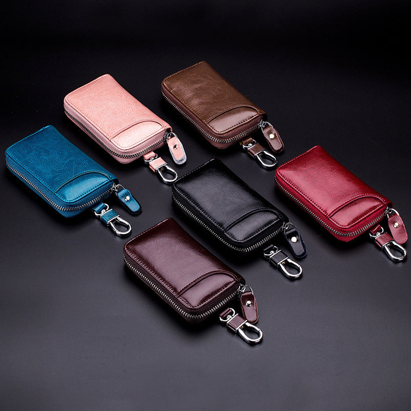 Fashion Multi-function Car Key Bag Lady Card Holder