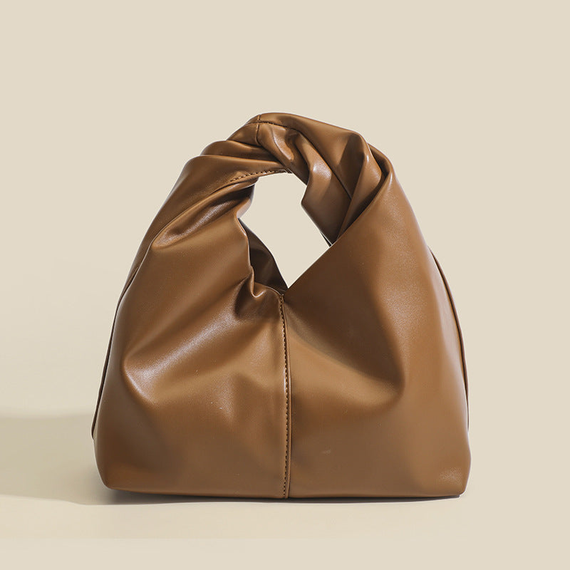 Texture Pleated Design Cloud New Korean Style Dumpling Bag