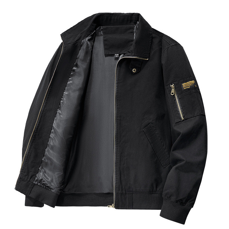 Men's Labor Jacket Baggy Coat Retro