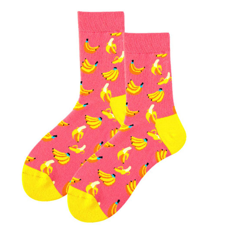 Artistic Cotton Socks Ins Four Seasons Trendy Women's Socks Cat