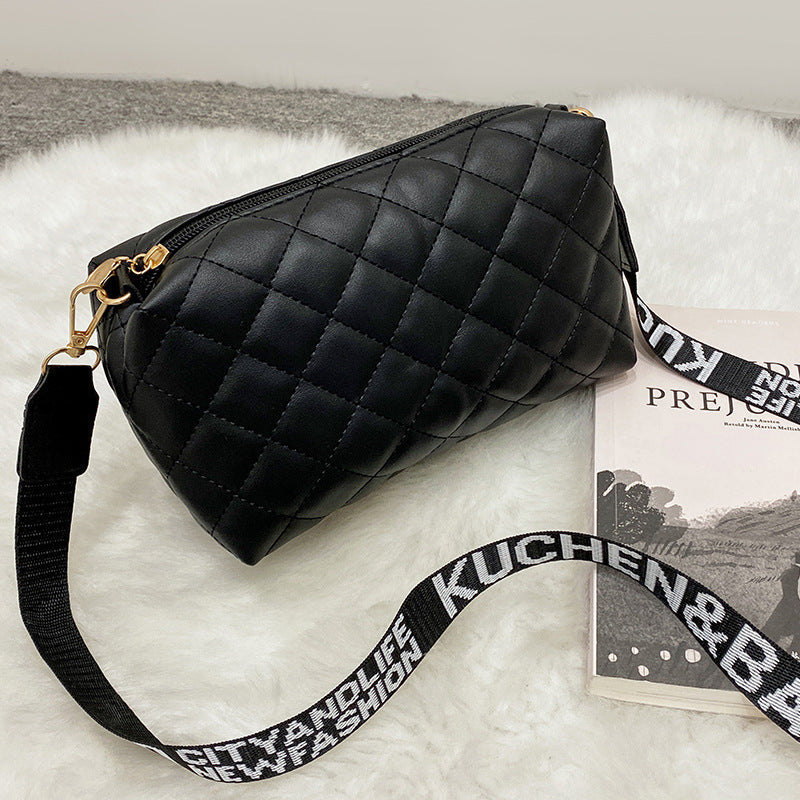 Lychee Pattern Single Shoulder Cross Body Bag For Women