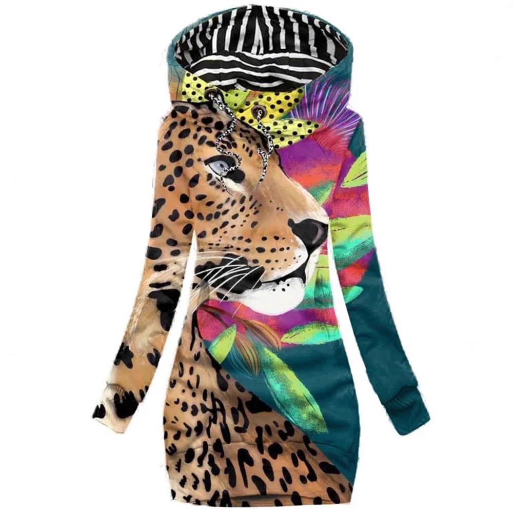 3D Digital Printing Casual Long Sweater