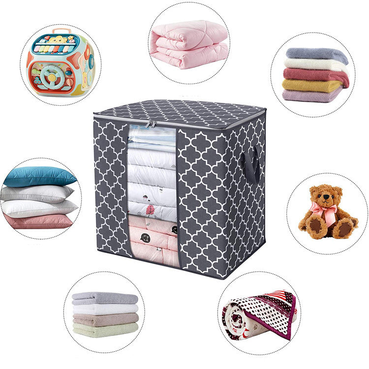 Four-leaf Clover Quilt Bag Thickening Finishing Storage Bag