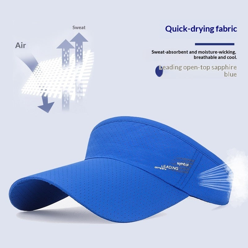 Visor Hat Womens Summer Sun Hat Breathable Baseball Cap