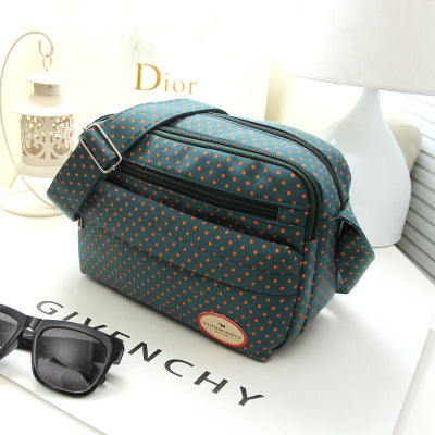 Nylon Cloth Crossbody One Shoulder Bag Casual Mobile Phone Change Women's Bag
