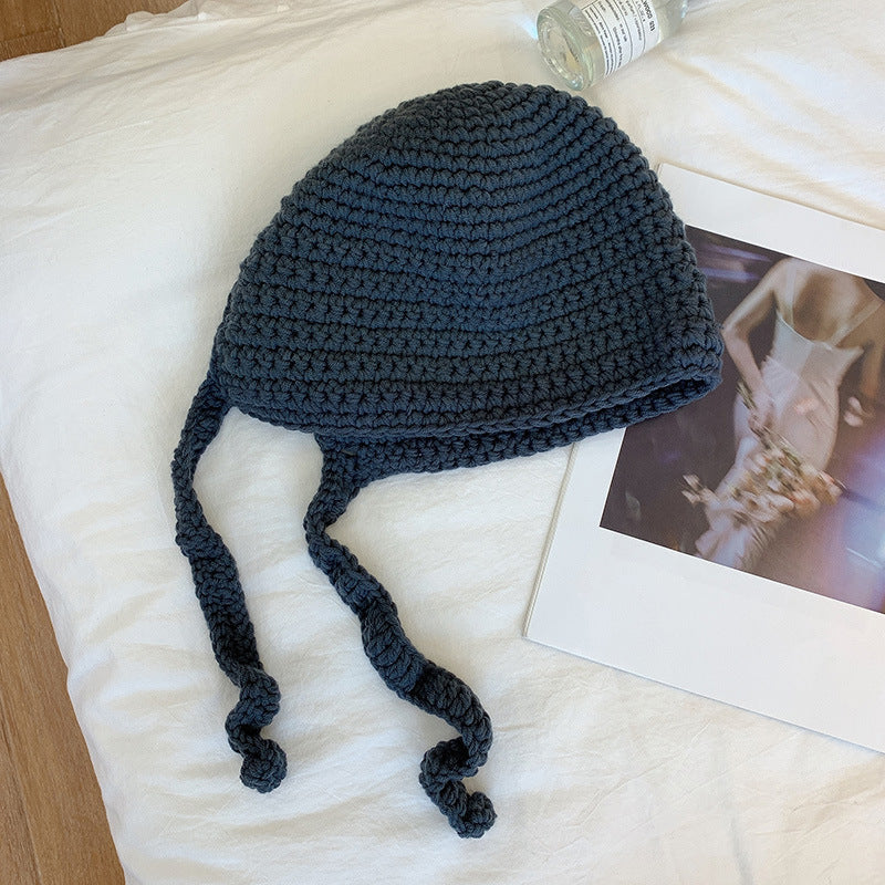 Cute Wool Hat Women All Match Retro