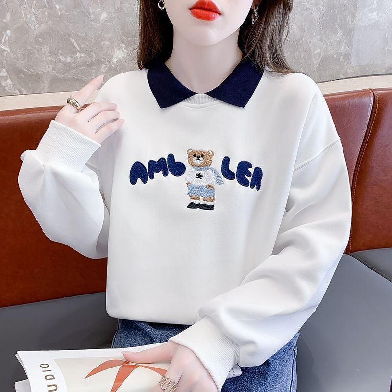 Design Sense Niche Loose Early Autumn Coat Top