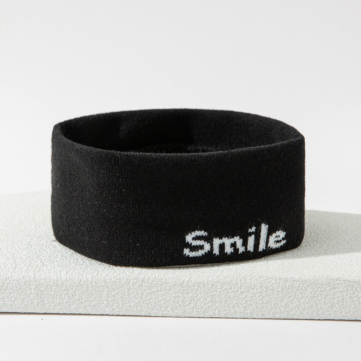 Stretch Sports Sweat-absorbent Knitted Hair Band
