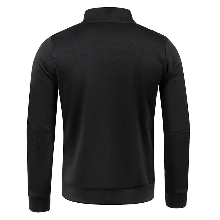Autumn And Winter Men's Zippered Sweater
