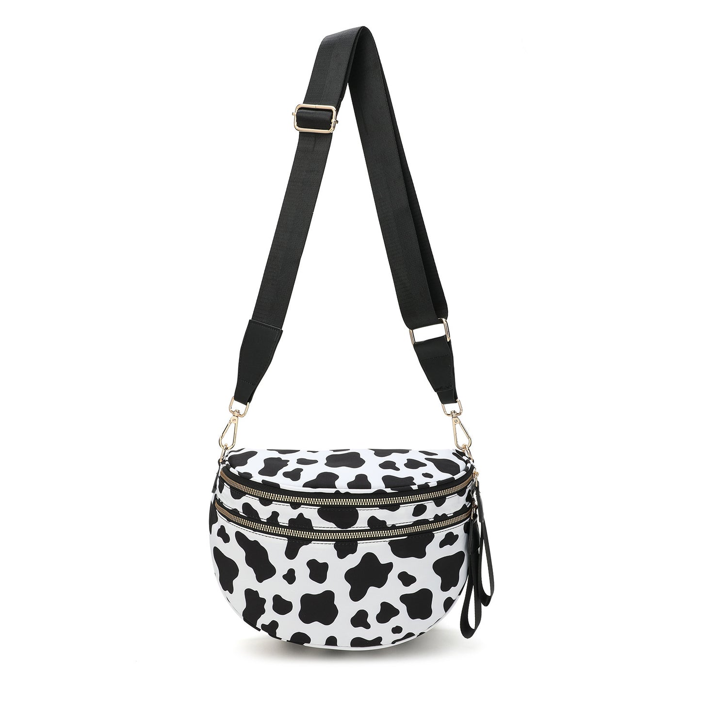 Womens Stylish Versatile High Capacity Oxford Cloth Crossbody Bag