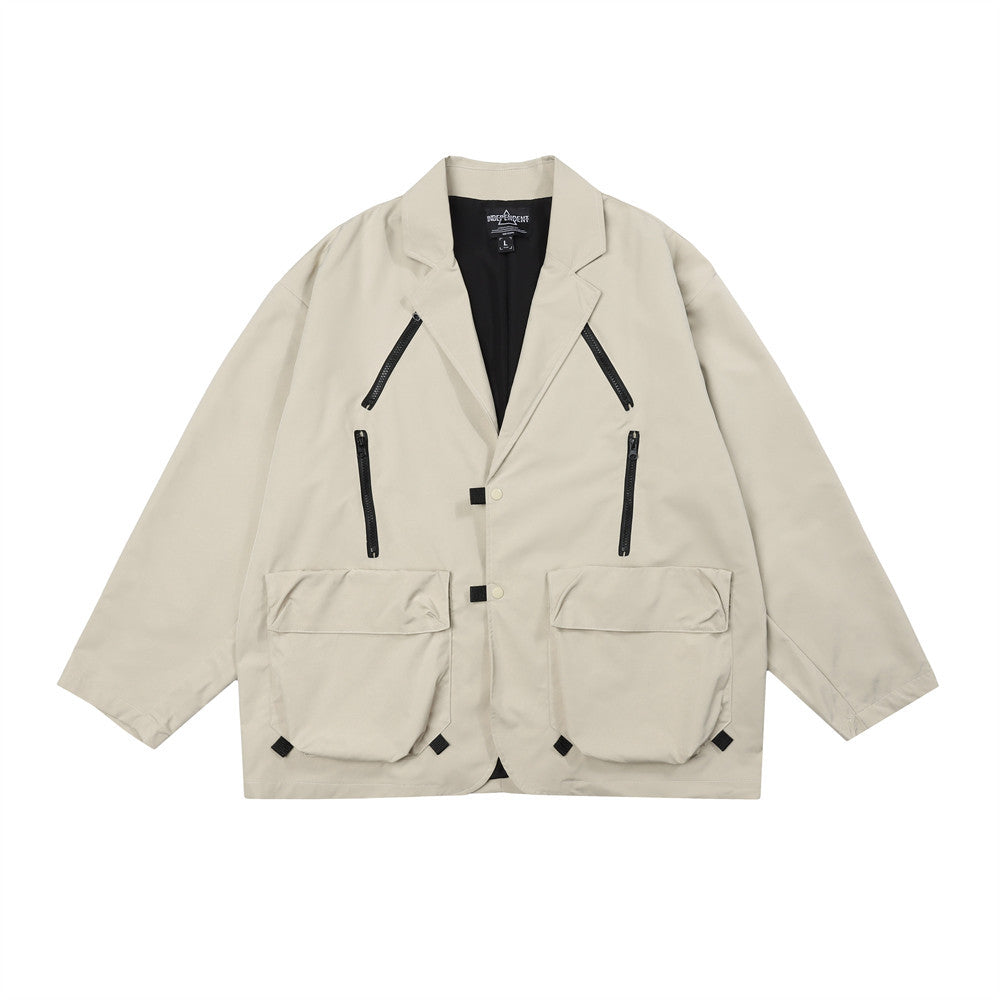 Loose-fitting Niche Design Workwear Jacket