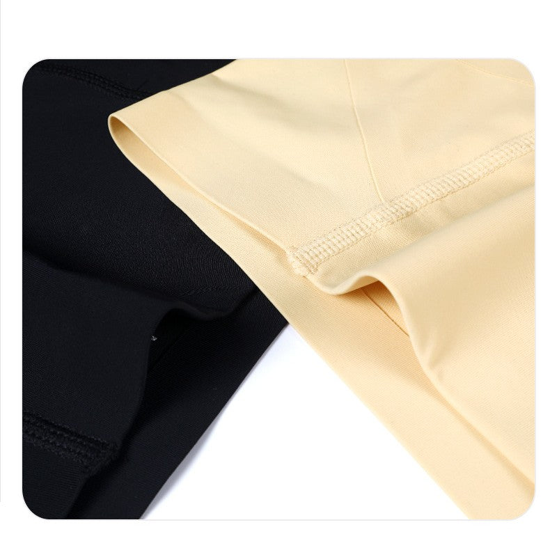 Seamless Flat Corner Bottomed Safety Shaping Pants