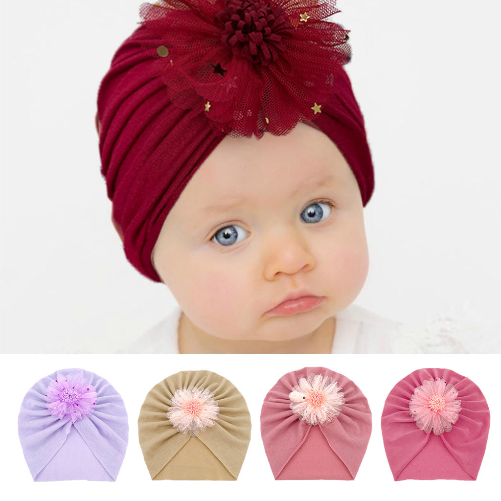 Children Borderless Thin Breathable Hat
