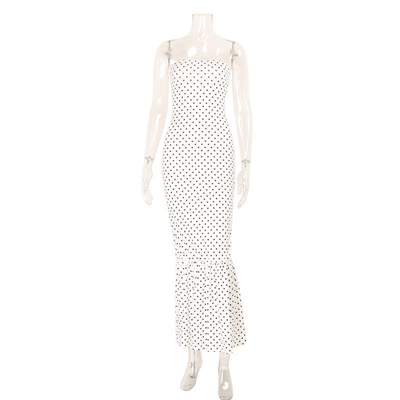 French Style Sexy Resort Maxi Dress