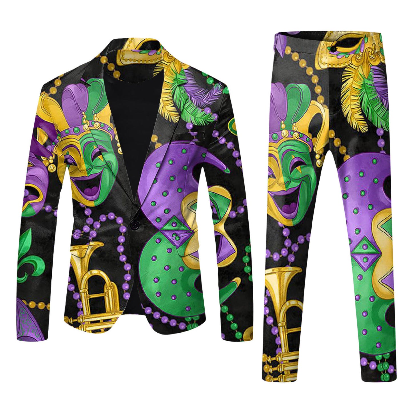 Men's Suit Set Light Business Daily Versatile Jacket