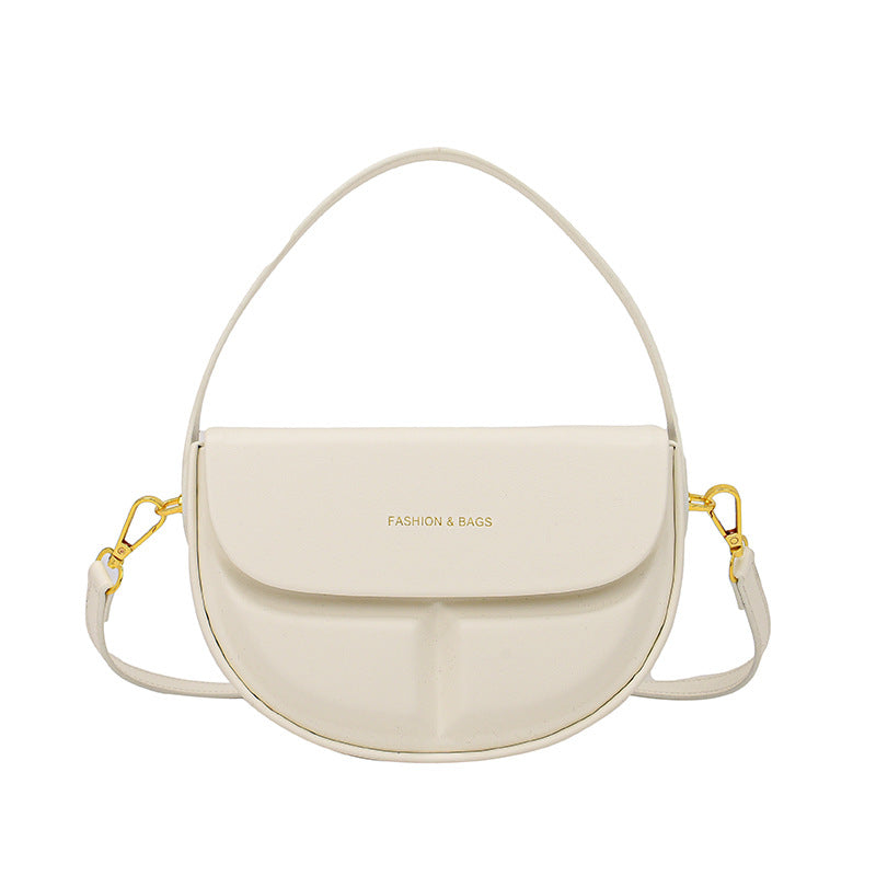 Advanced Texture Candy-colored One-shoulder Crossbody Handbag