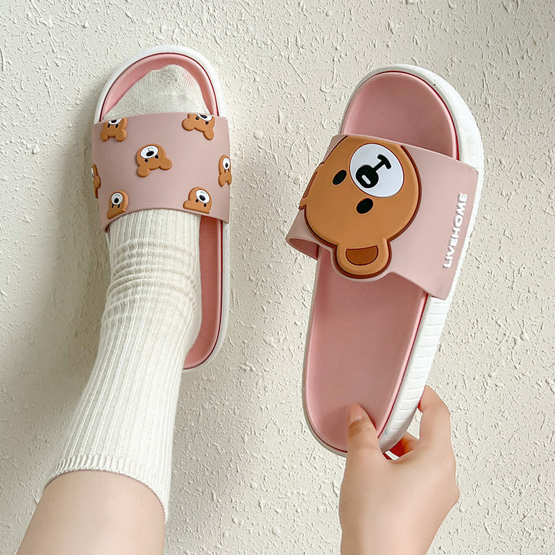 Couples Wear Non-slip Thick-soled Sandals Indoors And Outdoors