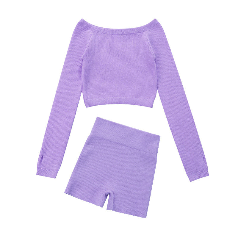 Childrens Dance Sweater Practice Outfit Set