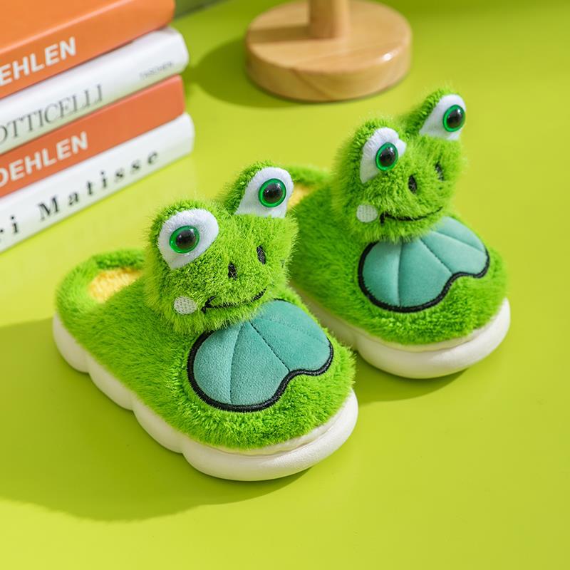 Men And Women Children's Warm Non-slip Slippers