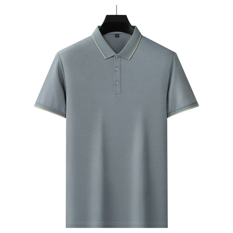 Men's Moisture-Wicking Casual Short-Sleeve Polo Shirt