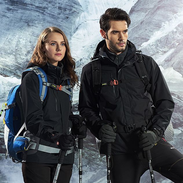 Men's And Women's Windproof And Warm Thick Mountaineering Jacket