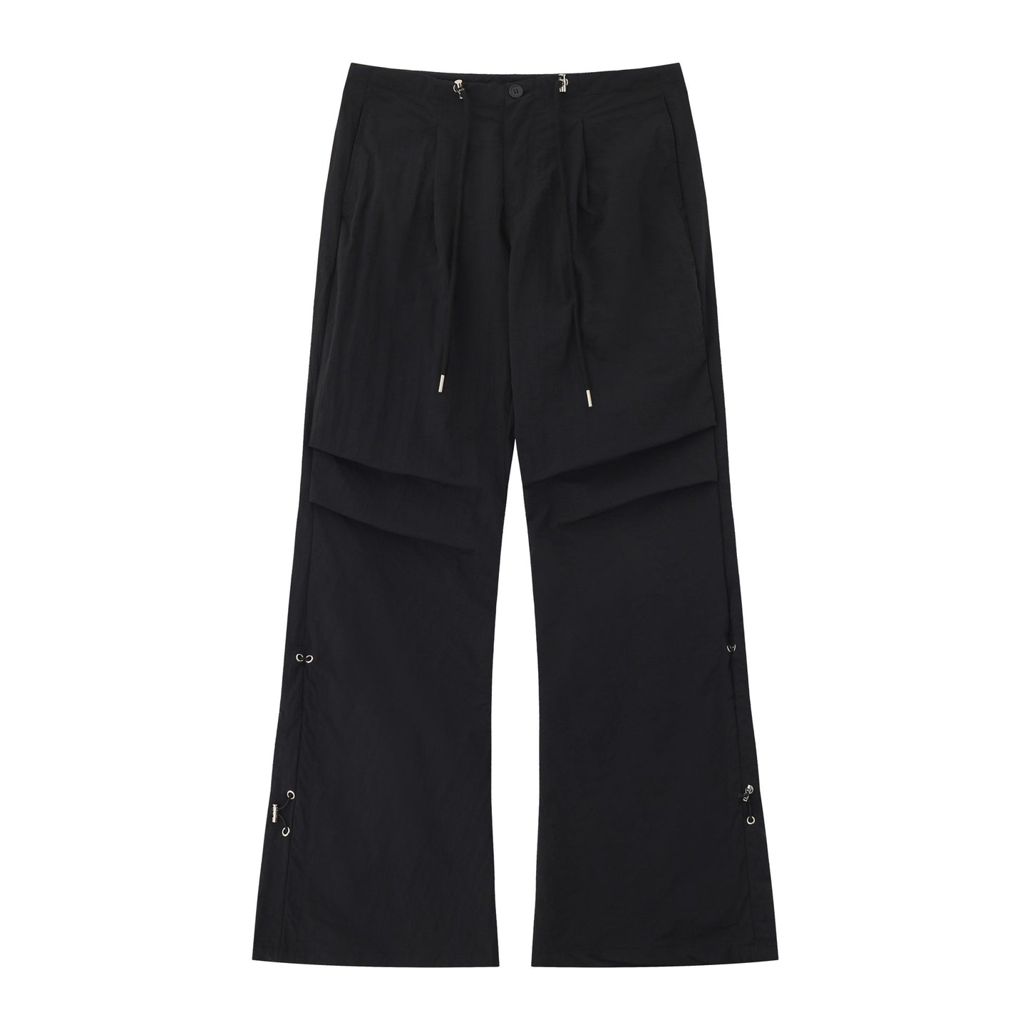 Bell-bottom Women's Pleated Workwear Casual Pants