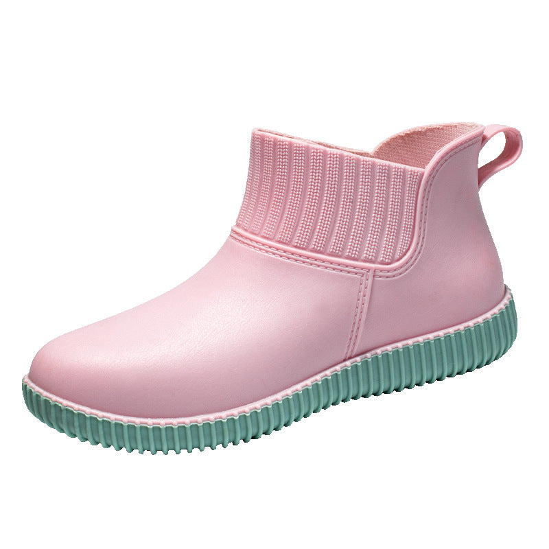 Work Water Boots Outside The Kitchen