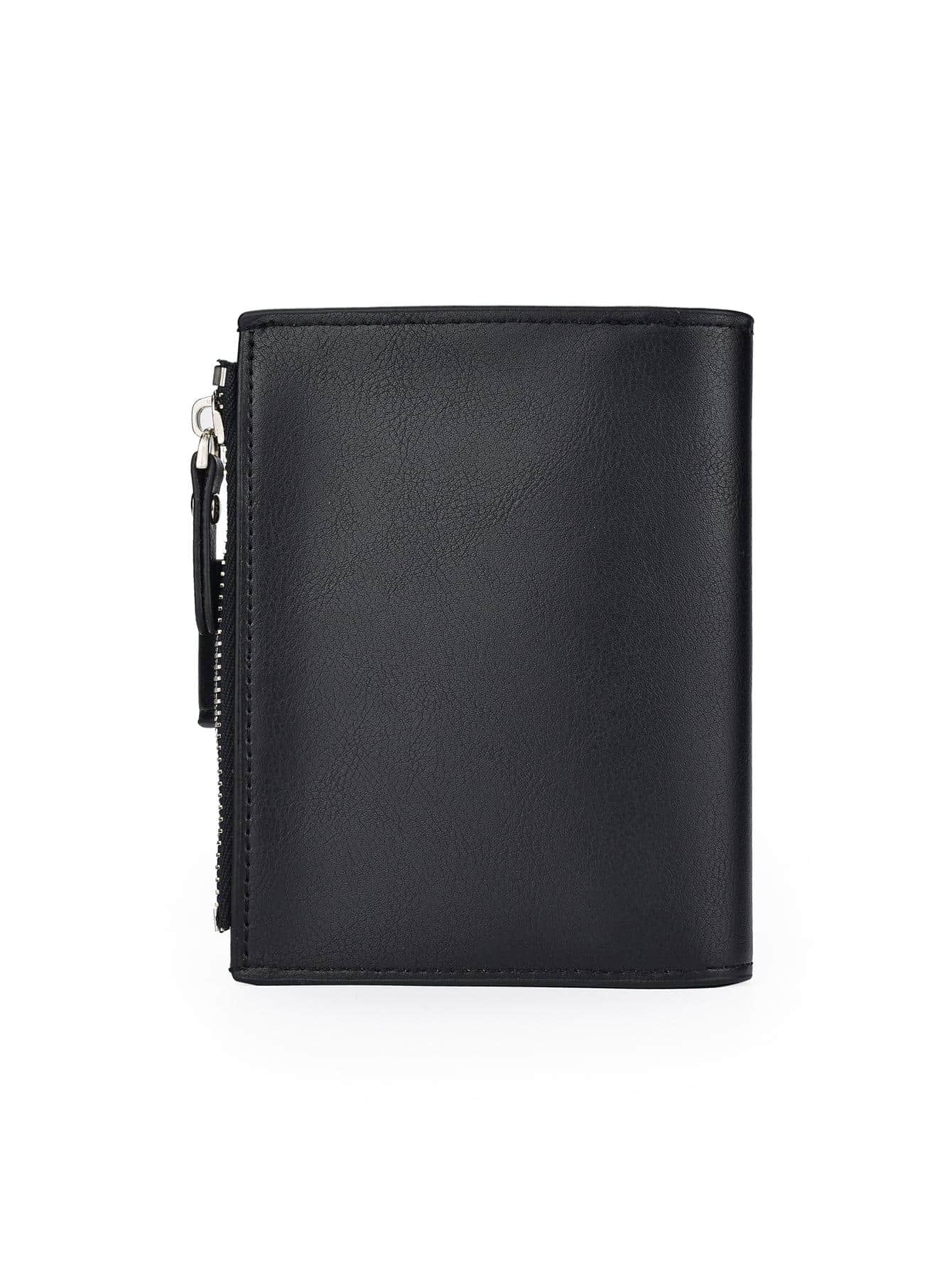 SHABILI Short Men'S Wallet Fashionable New Ultra-Thin Wallet with Multiple Card Slots Youth Buckle Vertical Business Soft Wallet Bag Present Business Casual for Men Wallet Purse Wallet Men Wallet Leather