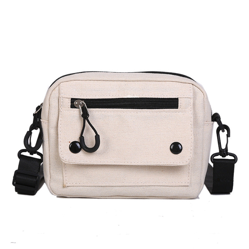 Versatile Student Canvas Messenger Bag Ladies