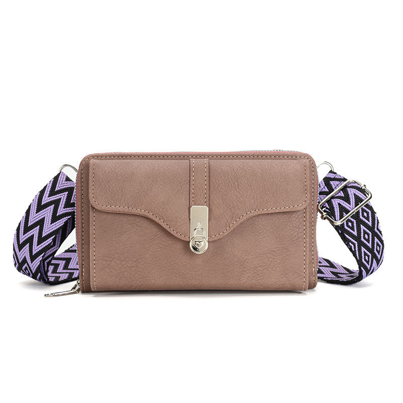 Women's Shoulder Messenger Broadband Mobile Large Capacity Small Square Bag
