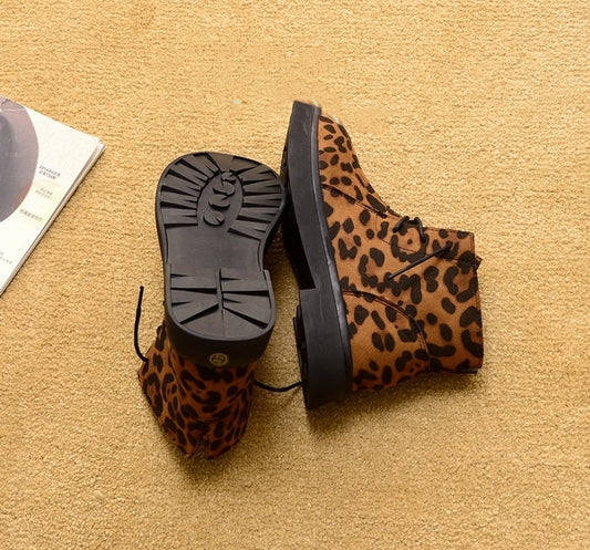 Summer Flat Heel Short Tube Thick Bottom Round Toe Short Boots