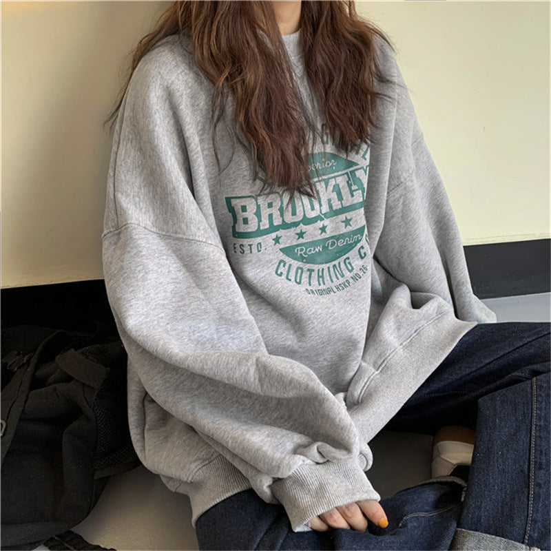Women's Round Neck Loose Sweater