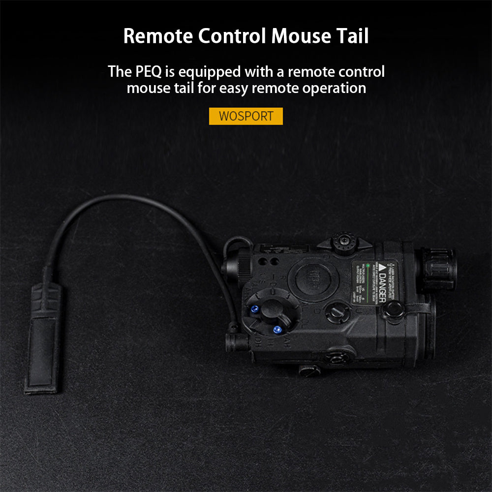 New Original PEQ-15 Full-featured Simulation Weapon Light Infrared Illuminator Infrared Laser And Visible Light Laser