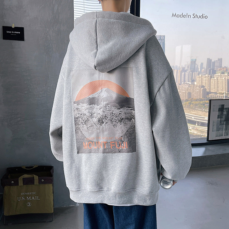 Men's Thick Round Neck Sweater Teenagers