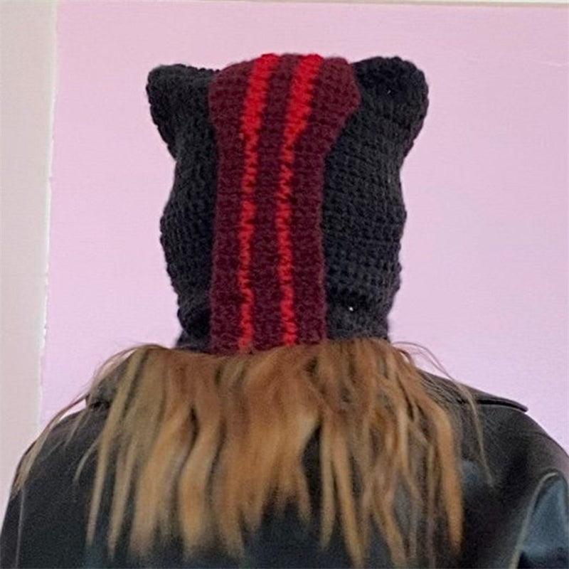 Ear Protection Warm Face Small Wool Hat