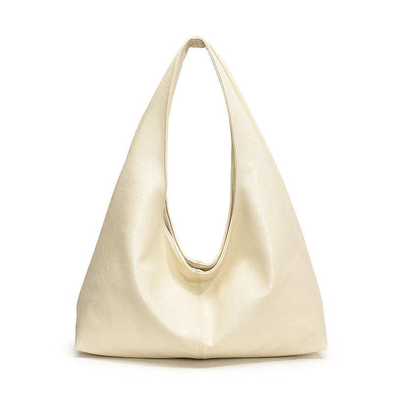All-match Retro Tote Bag High-grade Large Capacity Underarm Women's Bag