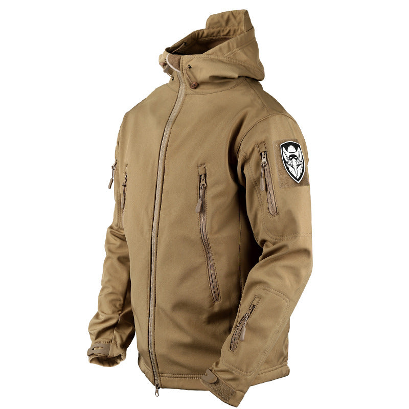 Outdoor Windproof Clothing Soft Shell Jacket